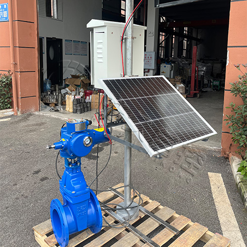 石龙皓久 Z945X-16Q免布线太阳能电动闸阀 农业灌溉 支持远程智能控制